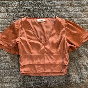 Urban Outfitters Pink Blouse
